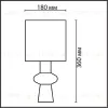 Настольная лампа Lumion Moderni Segi 8129/1T 8129/1T - 2