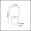 Настольная лампа Lumion Moderni Tuala 8144/1T 8144/1T - 2
