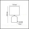 Настольная лампа Lumion Moderni Mramao 8148/1T 8148/1T - 2