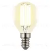 Лампа светодиодная филаментная Uniel LED-G45-4W/3000K/E14/CL GLY01TR UL-00011938 LED-G45-4W/3000K/E14/CL GLY01TR - 1