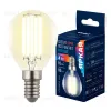Лампа светодиодная филаментная Uniel LED-G45-4W/3000K/E14/CL GLY01TR UL-00011938 LED-G45-4W/3000K/E14/CL GLY01TR - 4