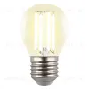 Лампа светодиодная филаментная Uniel LED-G45-4W/3000K/E27/CL GLY01TR UL-00011940 LED-G45-4W/3000K/E27/CL GLY01TR - 1