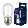 Лампа светодиодная филаментная Uniel LED-G45-4W/4000K/E27/CL GLY01TR UL-00011941 LED-G45-4W/4000K/E27/CL GLY01TR - 4
