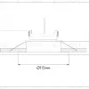Встраиваемый светильник Ambrella Light GX Standard Tech Techno Spot TN51911 TN51911 - 8