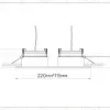 Встраиваемый светильник Ambrella Light GX Standard Tech Techno Spot TN52343 TN52343 - 9