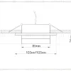 Встраиваемый светильник Ambrella Light GX53 Acrylic Tech Techno Spot TN52421 TN52421 - 8