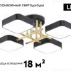 Потолочная люстра Ambrella Light Linetech Comfort FL516343 FL516343 - 2