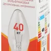 Лампа накаливания Эра B-40-E14-230-CL свечка Б0066509 Б0066509 - 3
