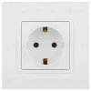 Розетка 2P+E Schuko Эра Elegance 14-2101-01М Б0065800 Б0065800 - 2