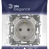 Розетка 2P+E Schuko со шторками Эра Elegance 14-2102-16 Б0065806 Б0065806 - 6