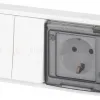 Блок розетка с выключателем Эра Эксперт 11-7522-01 Б0063274 Б0063274 - 1