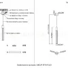 Подвесной светильник Crystal Lux LINEUP SP11W LED CHROME LINEUP SP11W LED CHROME - 8