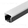 Профиль с экраном Arlight LINE-D-3734-2000 TETRA BLACK+OPAL 055072 055072 - 1