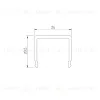 Экран Arlight G-K MAT-L для PLS-GIP, LOCK 019210(1) 019210(1) - 2