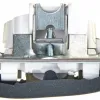 Выключатель 1-клавишный с подсветкой сх.1а, 10AX Systeme Electric Glossa Антрацит GSL000713 GSL000713 - 2