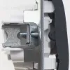 Переключатель 1-клавишный с подсветкой сх.6а, 10АХ Systeme Electric Glossa Антрацит GSL000763 GSL000763 - 3