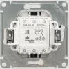 Переключатель 2-клавишный, сх.6, 10АХ Systeme Electric Glossa Антрацит GSL000765 GSL000765 - 2