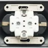 Розетка 2-ая с/з, 16А (в сборе) Systeme Electric Glossa Антрацит GSL000724 GSL000724 - 2