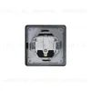 Розетка с/з со шторками с крышкой, 16А, IP44 (в сборе) Systeme Electric Glossa Антрацит GSL000748 GSL000748 - 4
