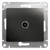 Розетка TV оконечная 1DB Systeme Electric Glossa Антрацит GSL000791 GSL000791 - 1