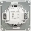 Кнопка нажимная сх.1, 10AX Systeme Electric Glossa Антрацит GSL000715 GSL000715 - 2