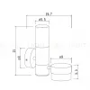 Уличный настенный светильник Arte Lamp Budapest A2360AL-2BK A2360AL-2BK - 3