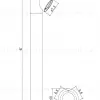 Ландшафтный светильник Arte Lamp Brooklyn A2063PA-1BK A2063PA-1BK - 3