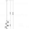 Подвесной светильник Arte Lamp Etereo A5261SP-5GO A5261SP-5GO - 3
