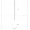 Подвесной светильник Arte Lamp Gala A2725SP-1SG A2725SP-1SG - 3