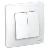 Выключатель 2-клавишный 10А Systeme Electric Blanca внутр BLNVS010501 BLNVS010501 - 1