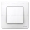Выключатель 2-клавишный 10А Systeme Electric Blanca внутр BLNVS010501 BLNVS010501 - 2