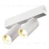 Трековый однофазный светильник AM Group AM528 WH-220V-2X10W SMART AM528 WH-220V-2X10W SMART - 1