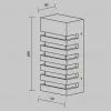 Фасадный светильник Maytoni Remsa O034WL-01B O034WL-01B - 4