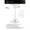 Подвесной светильник Aployt Daga APL.772.06.12 APL.772.06.12 - 2