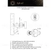 Настенный светильник Aployt Eloiza APL.341.21.06 APL.341.21.06 - 2
