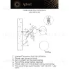 Настенный светильник Aployt Zofka APL.345.01.02 APL.345.01.02 - 2