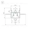 Профиль с экраном Arlight STRETCH-CEIL-CENTER-S-2000 044272 044272 - 3
