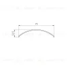 Экран Arlight KANT-H55 ROUND OPAL 056926 056926 - 2