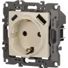 Розетка со шторками с USB type-A+C Эра 12-4108-02 Б0067731 Б0067731 - 2