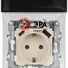 Розетка со шторками с USB type-A+C Эра 12-4108-02 Б0067731 Б0067731 - 3