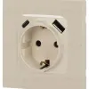 Розетка со шторками с USB type-A+C Эра 12-4108-02 Б0067731 Б0067731 - 4