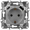 Розетка со шторками с USB type-A+C Эра 12-4108-03 Б0067716 Б0067716 - 1