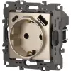 Розетка со шторками с USB type-A+C Эра 12-4108-04 Б0067727 Б0067727 - 4