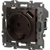 Розетка со шторками с USB type-A+C Эра 12-4108-13 Б0067757 Б0067757 - 4
