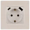Розетка со шторками с USB type-A+C Эра 12-4108-15 Б0067767 Б0067767 - 2