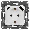 Розетка со шторками с USB type-A+C Эра Elegance 14-4108-01М Б0067710 Б0067710 - 1