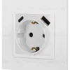 Розетка со шторками с USB type-A+C Эра Elegance 14-4108-01 Б0067736 Б0067736 - 5