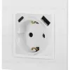 Розетка со шторками с USB type-A+C Эра Elegance 14-4108-01М Б0067710 Б0067710 - 5