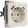 Розетка с/з со шторками и USB тип A+C Werkel W1171762 4690389213274 a069611 4690389213274 - 1