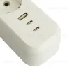 Удлинитель 4-местный с/з с выключателем Stekker Home HM071-41-02 50139 50139 - 7
